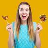 20pcs Thanksgiving Photo Booth Prop Turkey Pumpkin Props Autumn Themed Birthday Party Decoration Thanksgiving Day Party Supplies