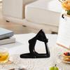 Girl Statue Decor Figurine Modern,Display, Pose Art Statue,Desktop Ornament for Bookshelf Office