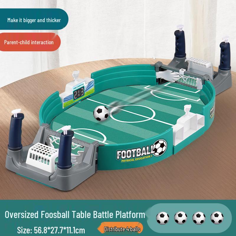 Educational Table Football Game for Kids: Handheld, Two-Player Board for Parent-Child Interaction, Ages 3-8
