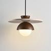 Denmark Creative Led Chandeliernatural Wood Color Pendant Light Hanging Lights Bedside Lighting Fixtures Indoor Home Decor