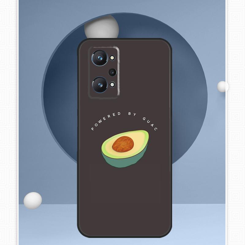 Funny Avocado Quotes For Realme C55 C33 C30 C21Y 10 Pro Plus GT Neo 5 3 3T Case For OnePlus 11 10 Pro Nord 2 2T