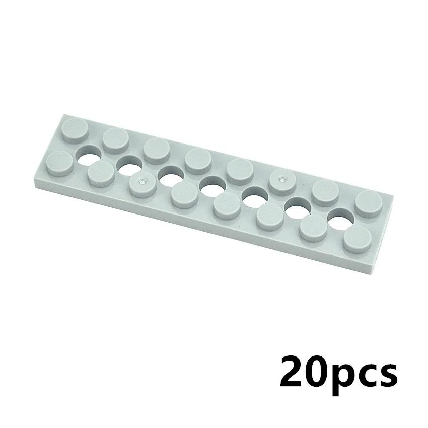 MOC Building Block Holes Thin Thick 1x1 1X2 1x3 Assembles Particles Brick Basic Accessories Toy Compatible 32001 43857 6541