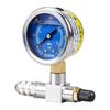 NICECNC Universal 600psi Nitrogen Gauge Needle Pressure Checker Tool Compatible with Yamaha YZX, Compatible with Polaris RZR's, Compatible with Ford