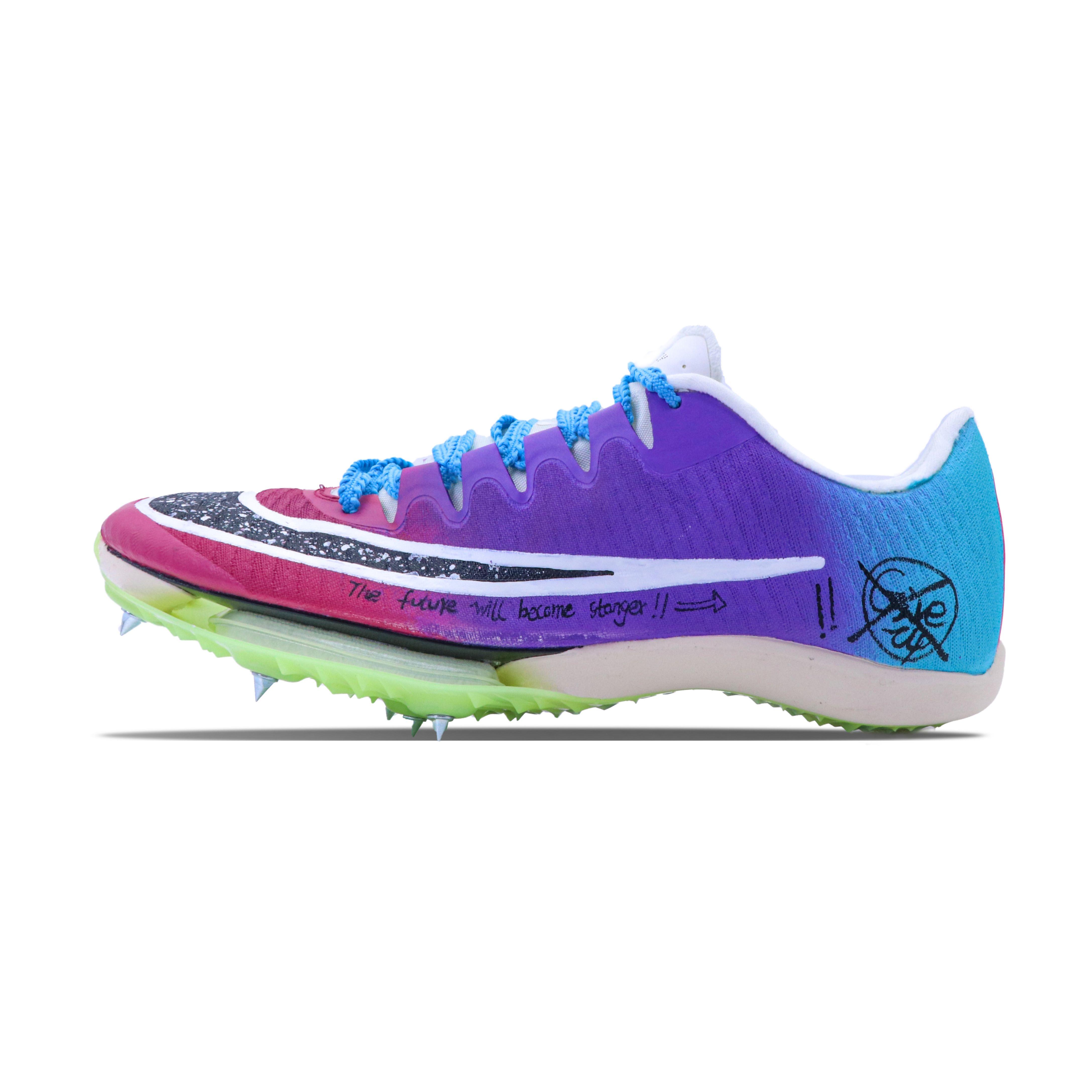 Scarpe da Corsa Nike Air Zoom Maxfly Ammortizzate Basse con Air Cushion per Sprint Unisex Blu DH5359-100(Team147-) cm
