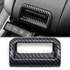 Interior Armrest Box Handle Cover For Toyota Highlander + Carbon Fiber Style
