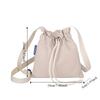 Korean Style Nylon Shoulder Bag Crossbody Bag Mobile Phone Bag Drawstring Bucket Bag  Outdoor