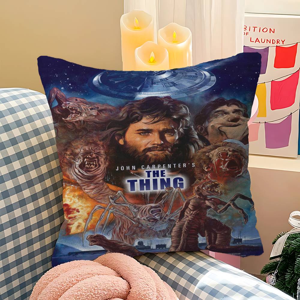 Classic Horror Movie The Thing Pillow Cover Sofa Cushion Cover Home Room Decoration Children Gift