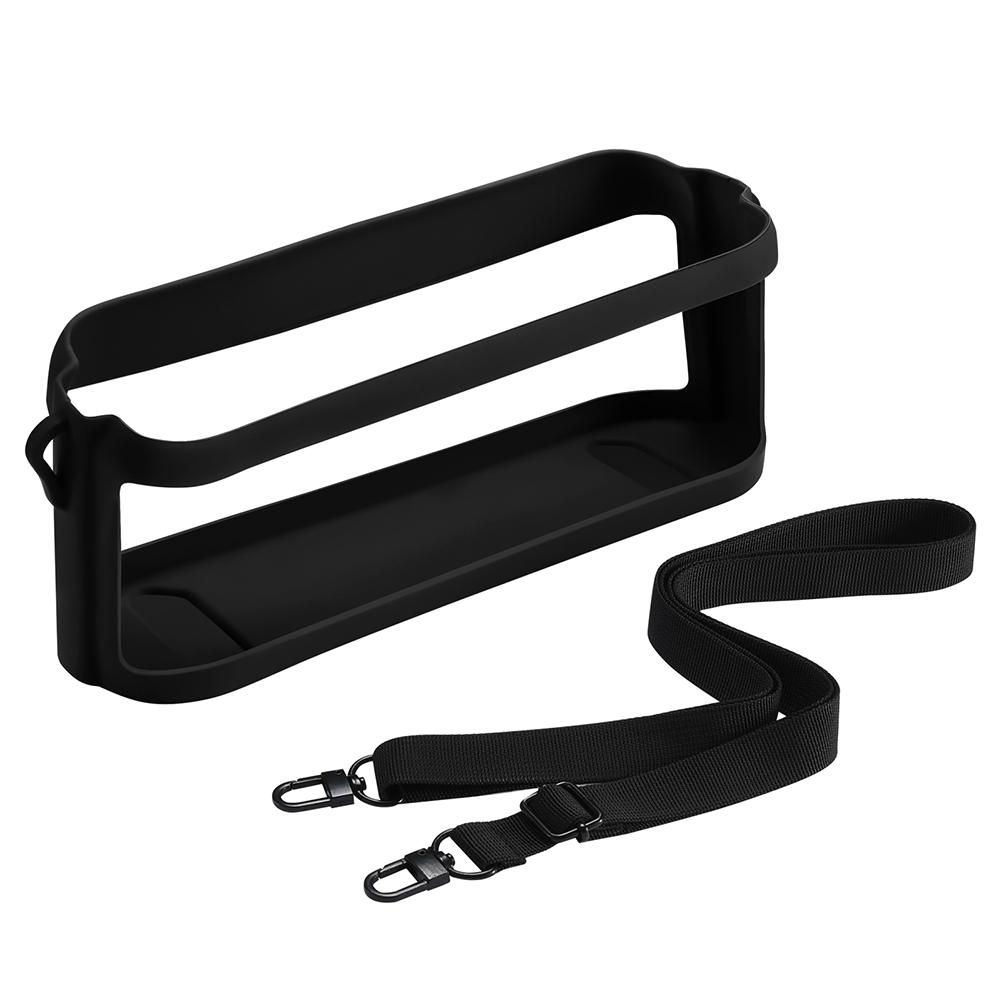 Silicone Cover Skin Shockproof Speaker Protector Cover Anti-drop with Shoulder Strap Compatible with Anker Soundcore Motion X600