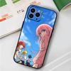 ANIME B-Bocchi The Rock-l For IPhone 13,17,11,12,16,14,15,Plus,Pro Max Soft Silicone Black Phone Case