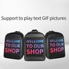 LED Screen Display Backpack Women Men Walking Billboard Travel Laptop Bag Smart Wireless Wifi App Control Advertising Backpacks