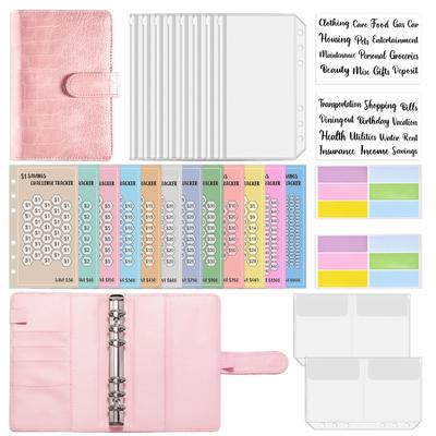 Budget Binder, Money Saving Binder With Zipper Envelopes, Cash Envelopes And Expense Budget Sheets For Budgeting