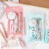 8pcs Students Gift Stationery Set Puppy Design Highlighter Cartoon Pencil Eraser  School Office