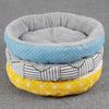Round Dog Bed House Dog Mat Long Plush Cats Nest Dog Basket Pet Cushion Soft Warm Sleeping Pets Supplies All Seasons Universal