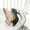 Fashion Women's Sandals 2024 Female Stiletto High Heel Shoes for Women Sexy Open Toe Fish Mouth Shoes Woman Bowknot Party Sandals Ladies