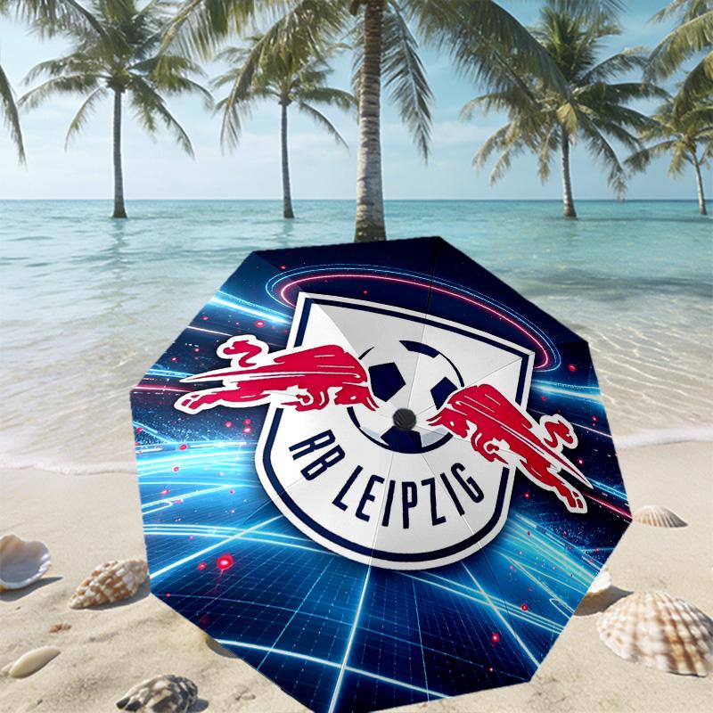 RB Leipzig Print Umbrella Automatic Opening/ Closing - Portable Foldable Design - Daily use for Travel/Outdoor - Gift for Birthday