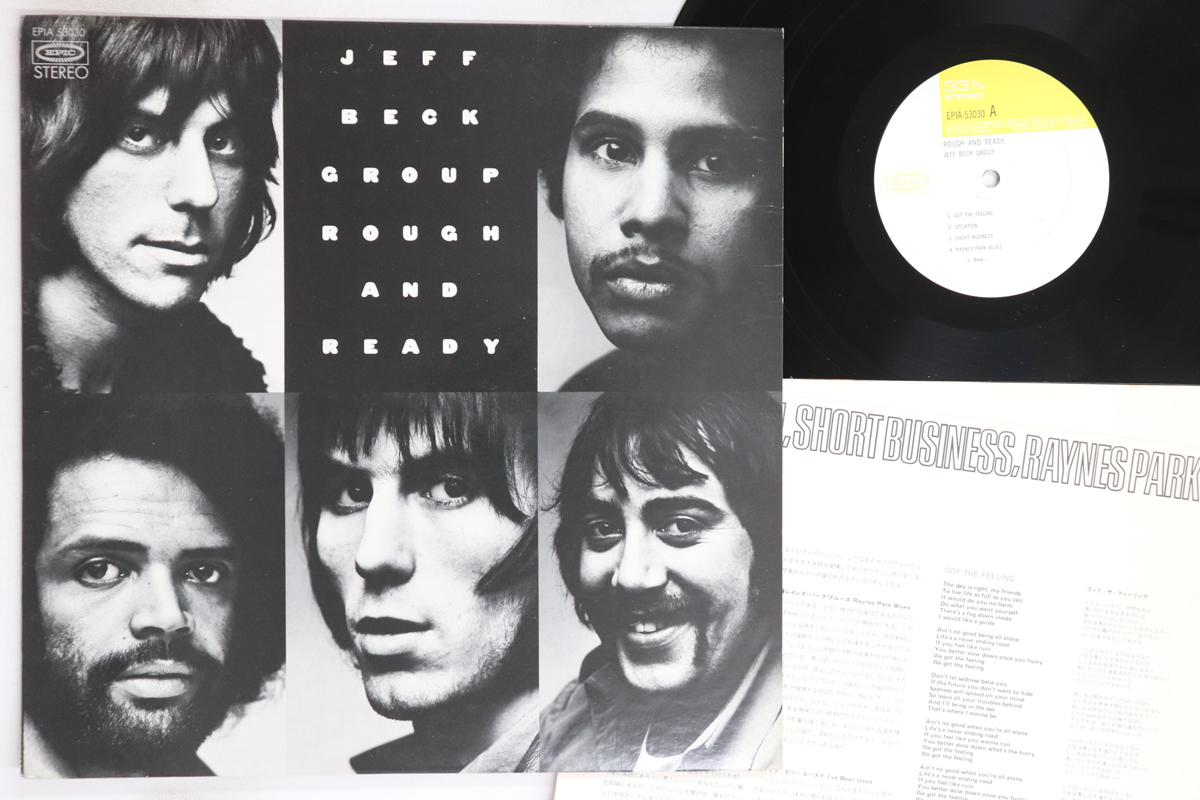 

LP Record JEFF BECK - Rough And Ready EPIA53030 EPIC 1971 Japan Rock Used