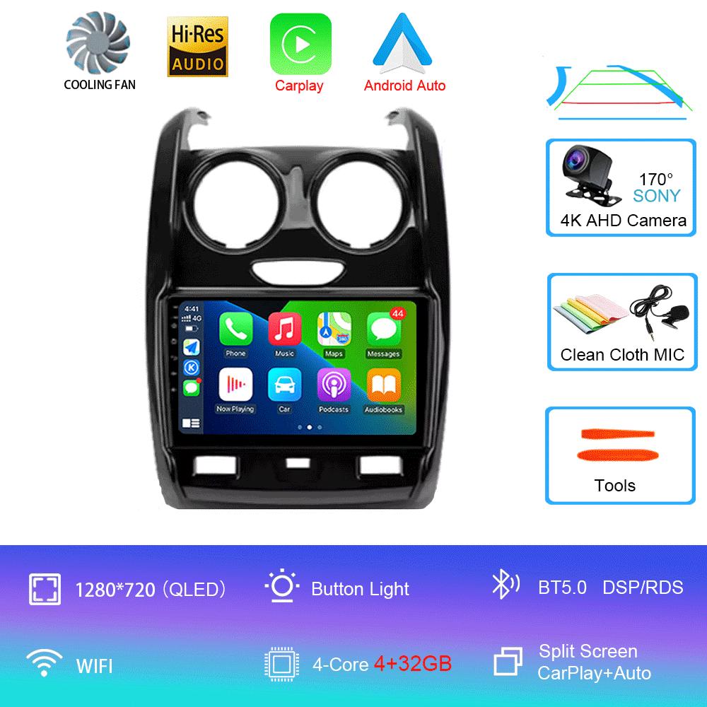 Android 14 Car Radio For Renault Duster 2015 - 2021 For LADA Largus 2021 Multimedia Video Player Navigation Stereo GPS