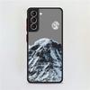 Aesthetic Snow Mountain Matte Case For Samsung Galaxy S22 S20 S21 FE S10 S9 Plus S8 Capa Note 20 Ultra 10 Lite Phone Fundas