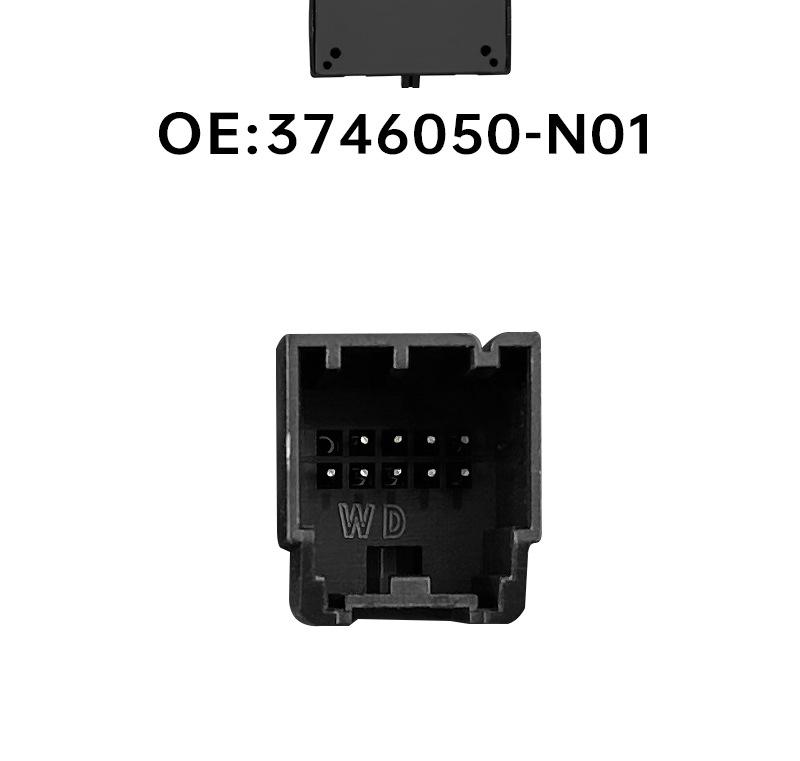 Raeton 13-17 High-End Main Control Switch Window Lifter Assembly Button (3746050-N01)