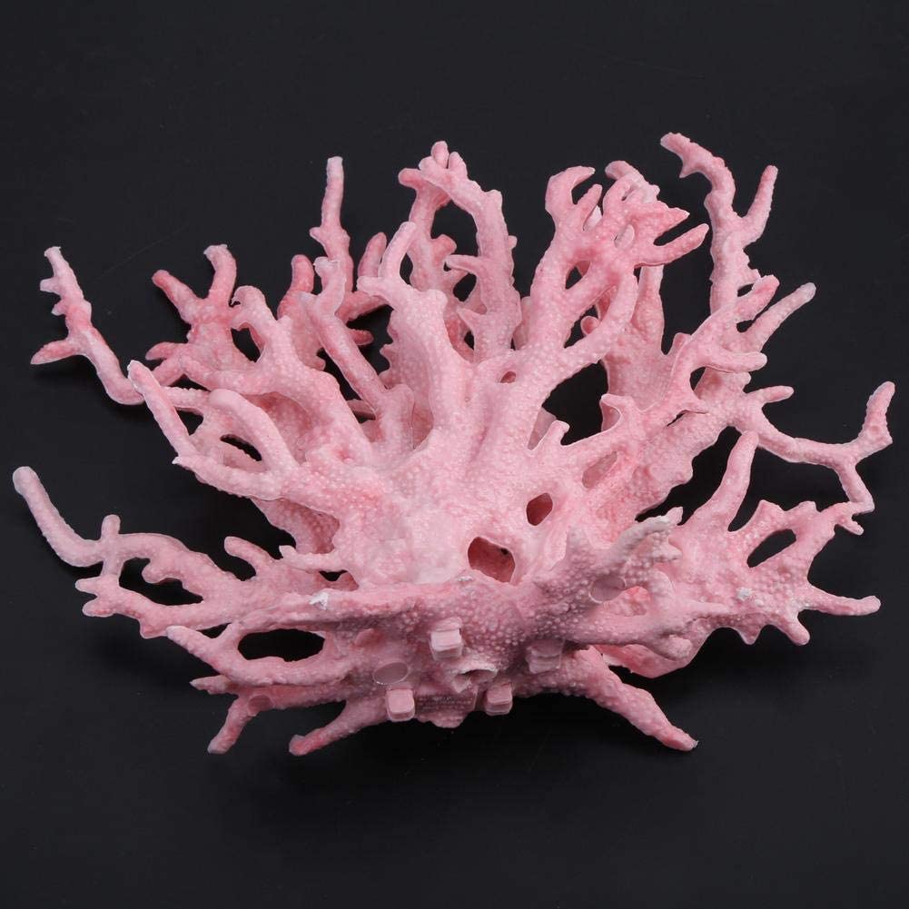 Plastic Vivid Artificial Coral Plant Ornament for Aquarium Underwater Fish Tank Garden Lands