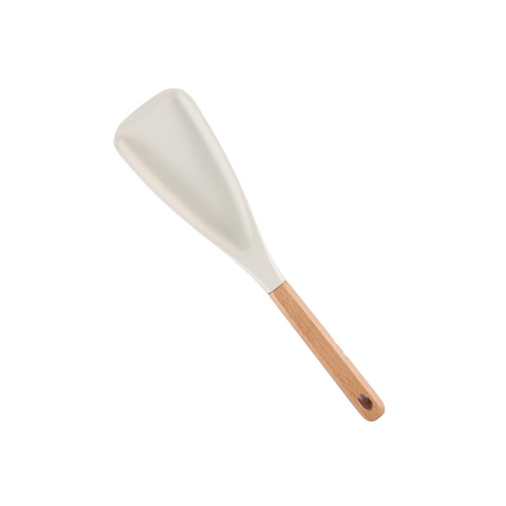 Silicone Cooking Utensils, Kitchen Utensils, -Free Spatula Set With Heat-Resistant Wooden Handles, Suitable For Non-Stick Pans