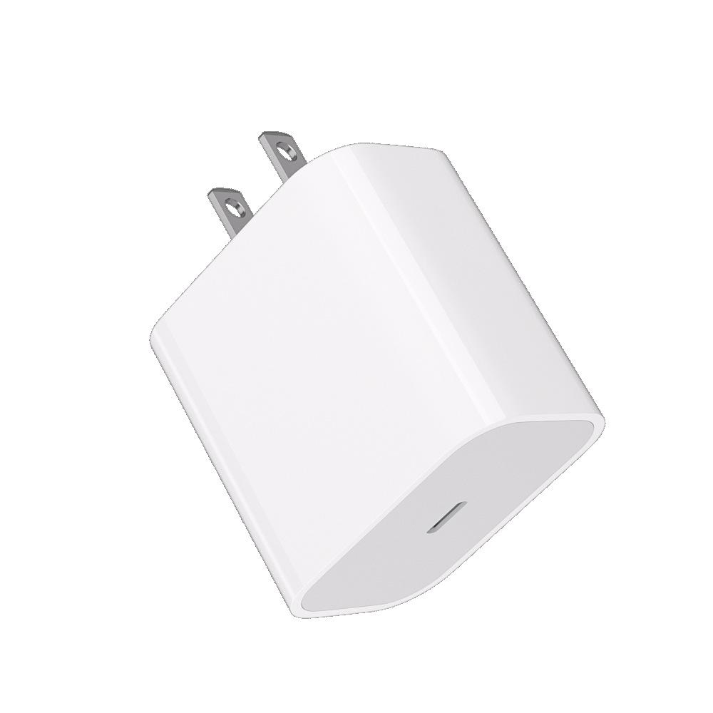 Applicable To Apple Fast Charging Head PD20W Gallium Nitride Iphone15/14p/13C Port Charging Head Apple Charger