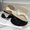 New Straw Hat Women's Spring Summer New Sweet Girl Photo Vacation Sunscreen Hat Sun Hat Seaside Straw Beach Hat