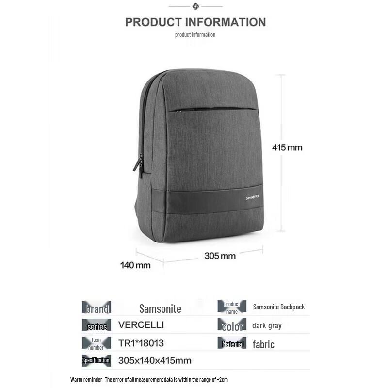 

Samsonite Urban Commuter Laptop Backpack