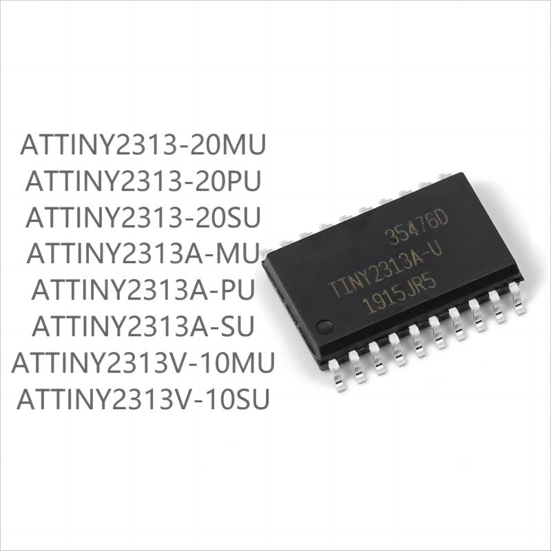 

100PCS brand new ATTINY2313/A/V series20MU 20PU 20SU MU PU SU 10SU 10MU ATTINY2313V-10SU(20pcs)