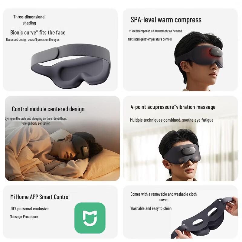 Xiaomi Smart Massage Eye Mask CN plug (adapter included)