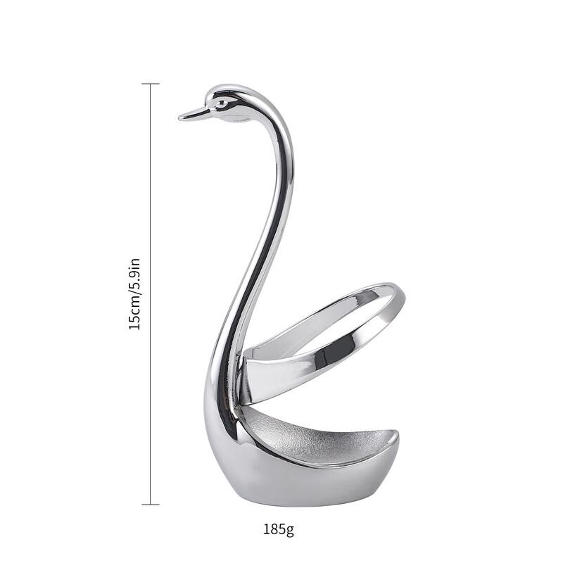 Silver Swan Base Coffee Spoon Set
