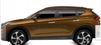Hyundai TUCSON 16-19 SİYAH Yan Kapı Döşemeleri