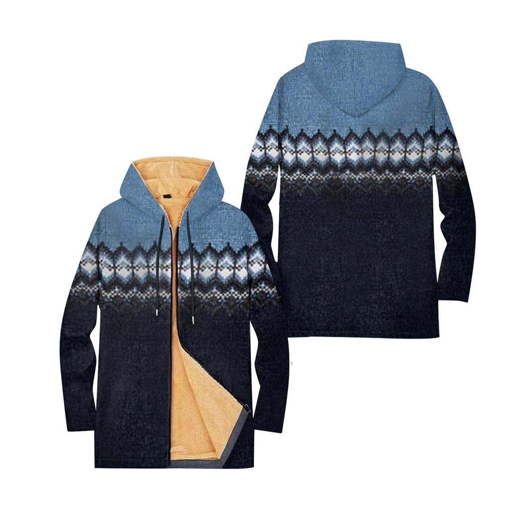 Pánská silná kapsová bunda na zip s kapsami vloženými do bavlněné bundy