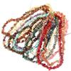 1 Strand 43cm Irregular Gravel Bead Choker Necklace Natural Stone Crystal Necklace Lobster Clasp Chain For Women Jewelry Gift