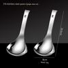 316 Stainless Steel Spoon, Large Household Soup Spoon, Deepened Design, Wall-Mountable, Large Head Spoon, Hot Pot Spoon