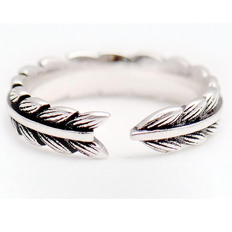 

Корейская версия Ювелирное кольцо Пара колец Летим вместе Мужские и женские парные Открытое кольцо для жизни