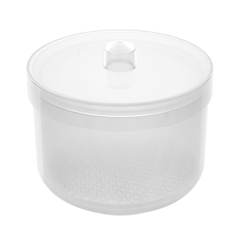 

Стерилизатор для шлифовальных головок для ногтей, бокс для дезинфекции, футляр для чистки маникюрных инструментов, футляр для хранения, аксессуары для кусачек белый