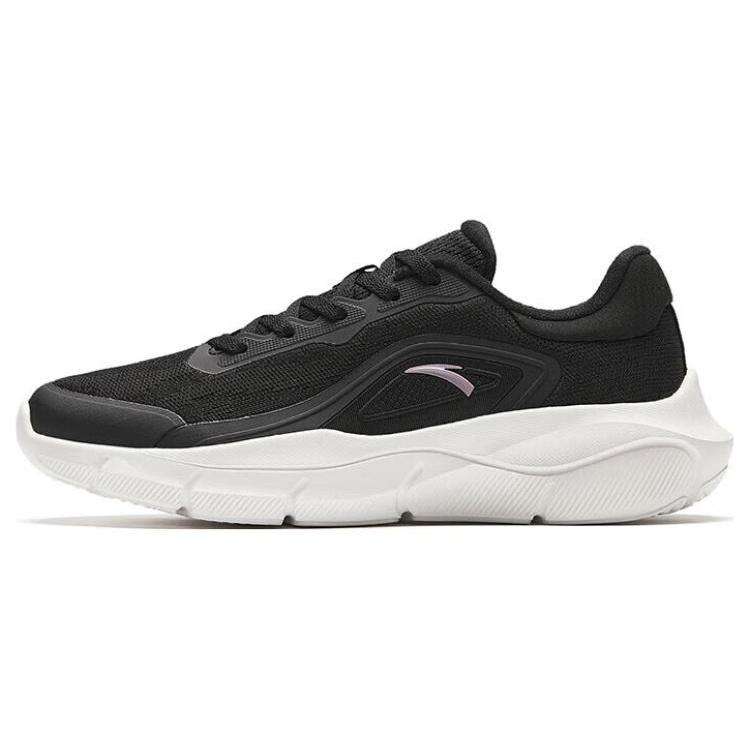(WMNS) ANTA Running Series Sneakers Black Purple White Women s 122347790-2 EU 36