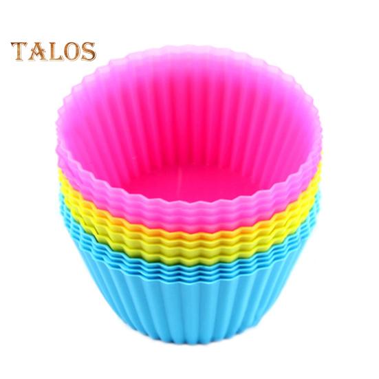 40 Pcs Lunch Box Dividers Set Reusable Silicone Cupcake Liners Baking Muffin Cups Heat Resistant Divider Cups for Lunchbox Bento Box