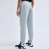 Anta KT Series Solid Color Mid Waist Fleece Cuffed Knitted Sports Pants Men pants Gray 952331304-2