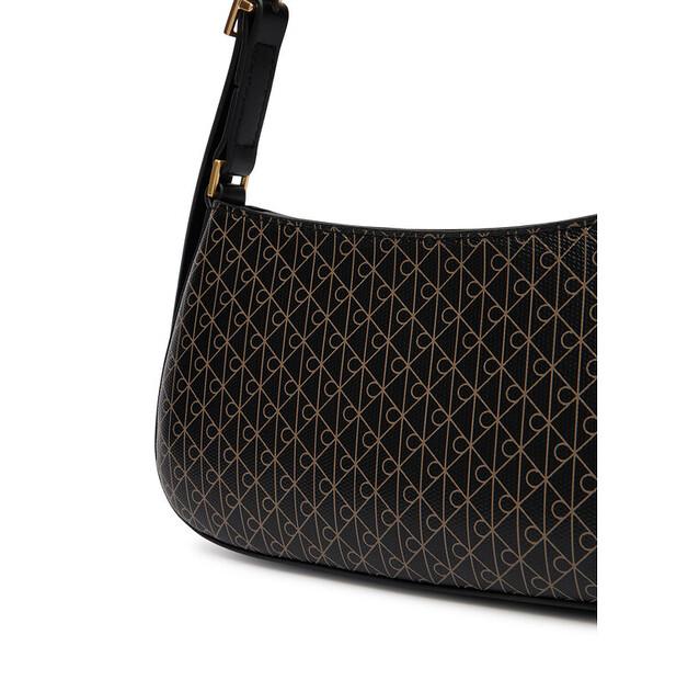 Calvin Klein Emblem Aop Small Shoulder Bag