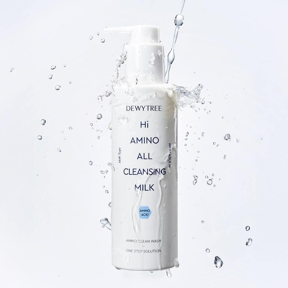 Dewytree Hi Amino All Cleansing Milk 200ml Hydrating Gentle Makeup Remover