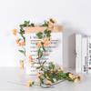 Simulated Rose Winter Jasmine Cherry Blossom Artificial Vine Decoration For