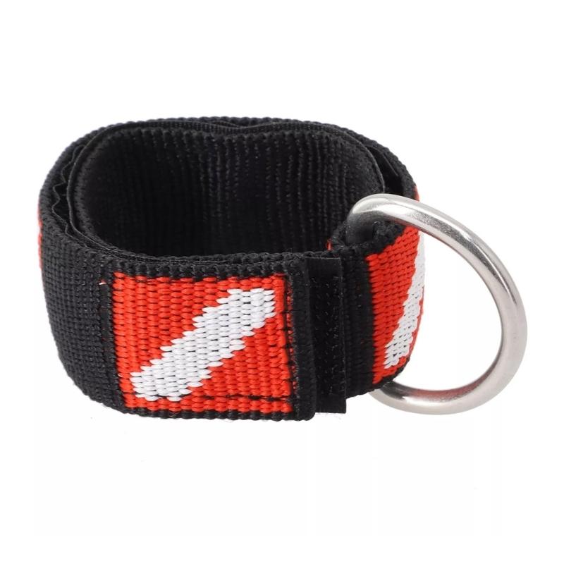 2Pcs Scubas Diving Wrist Strap Adjustable Wrist Strap with Rings Scubas Diving Wristband for Scubas Diver and Snorkelers