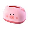 Napkin Holder Household Living Room Dining Room Creative Pig Storage Box Bathroom Tissue Box Portable Towel Case Dispenser
