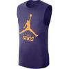 Logo Letter Print Crew Neck Pullover Vest Men Vests Purple FQ1999-566