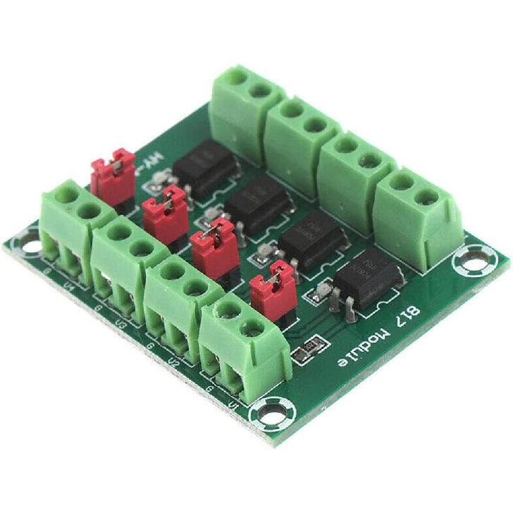 PC817 4-Channel Voltage Converter Module Optocoupler Isolation Driving Module