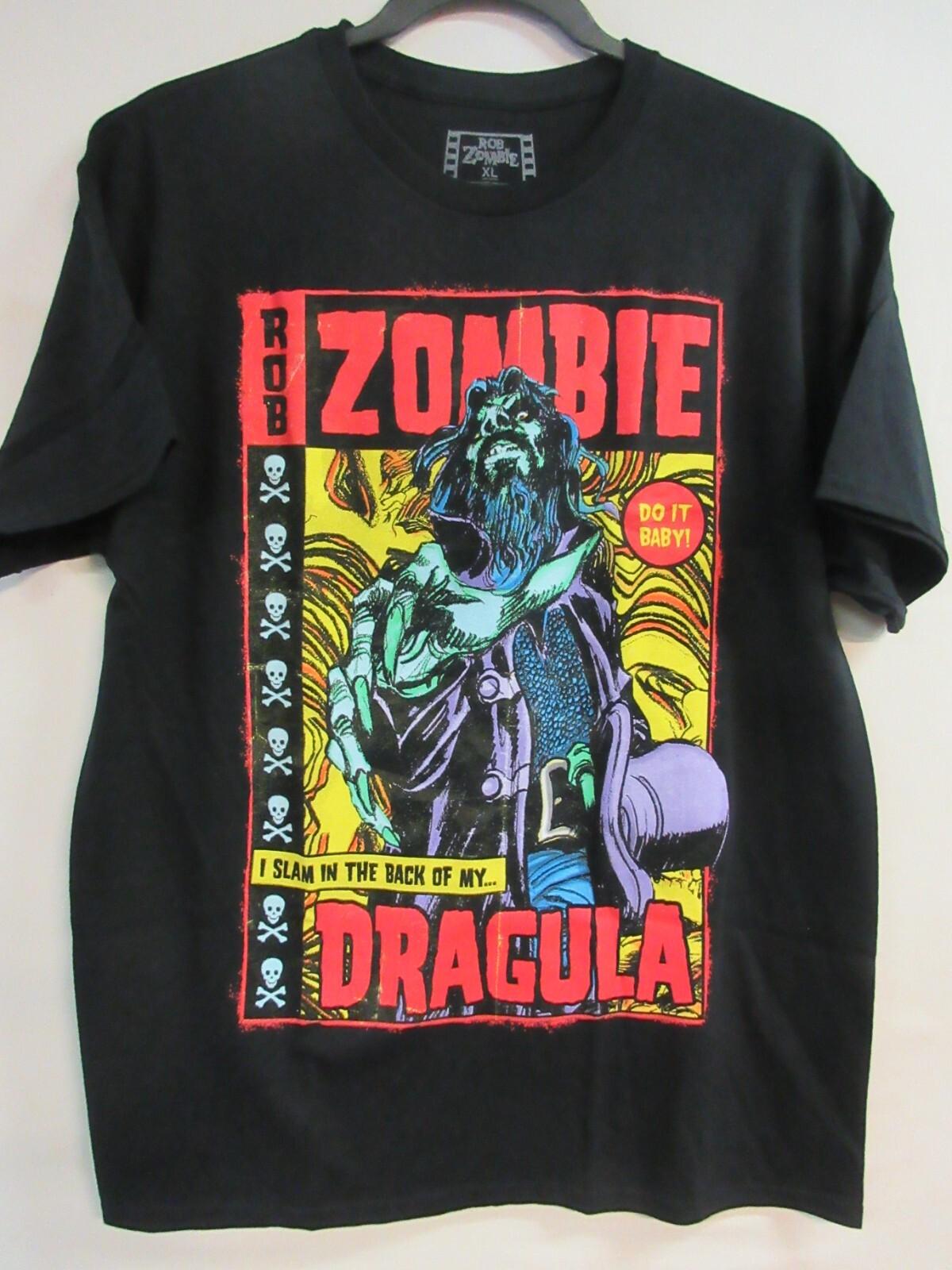 ROB ZOMBIE OFFICIAL MERCH DRAGULA 2024 BAND CONCERT MUSIC T- EXTRA LARGE Unisex T-Shirt XXXXL