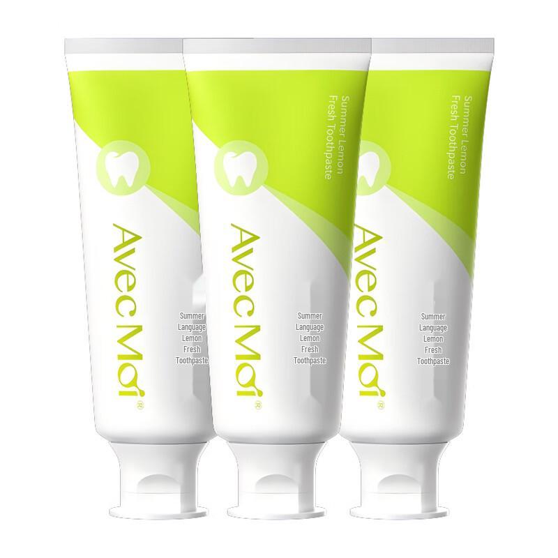 Avec Moi Summer Lemon Gum Care Toothpaste