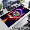 Custom Name Text Mouse Pad Blackburn Rovers FC Personalized Desk Pad For Work And Gaming